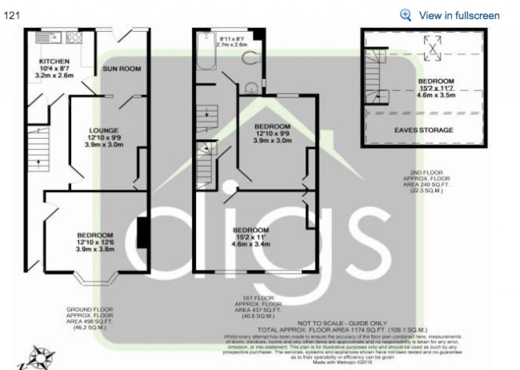 Floorplans For Bullingdon Road, Oxford
