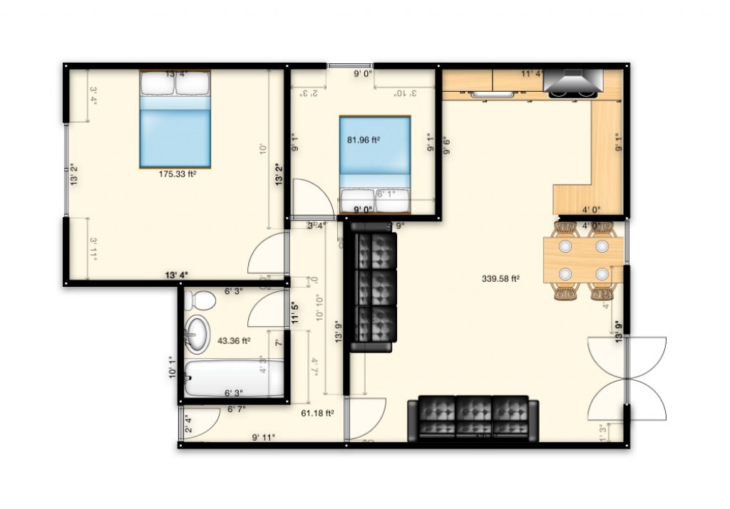 Floorplans For Cumnor Hill, Oxford