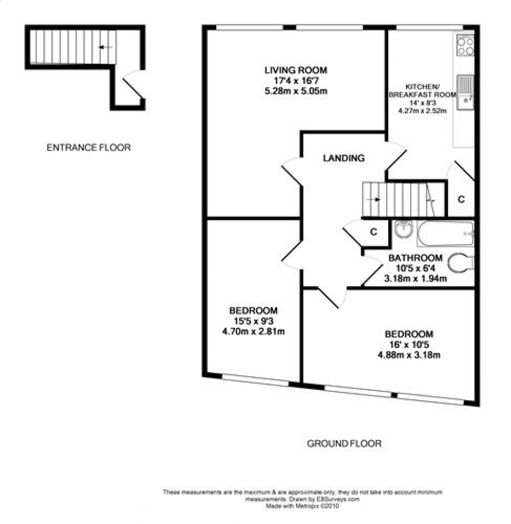 Floorplans For Longworth Road, Oxford