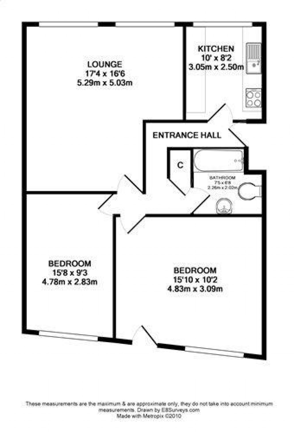 Floorplans For Longworth Road, Oxford