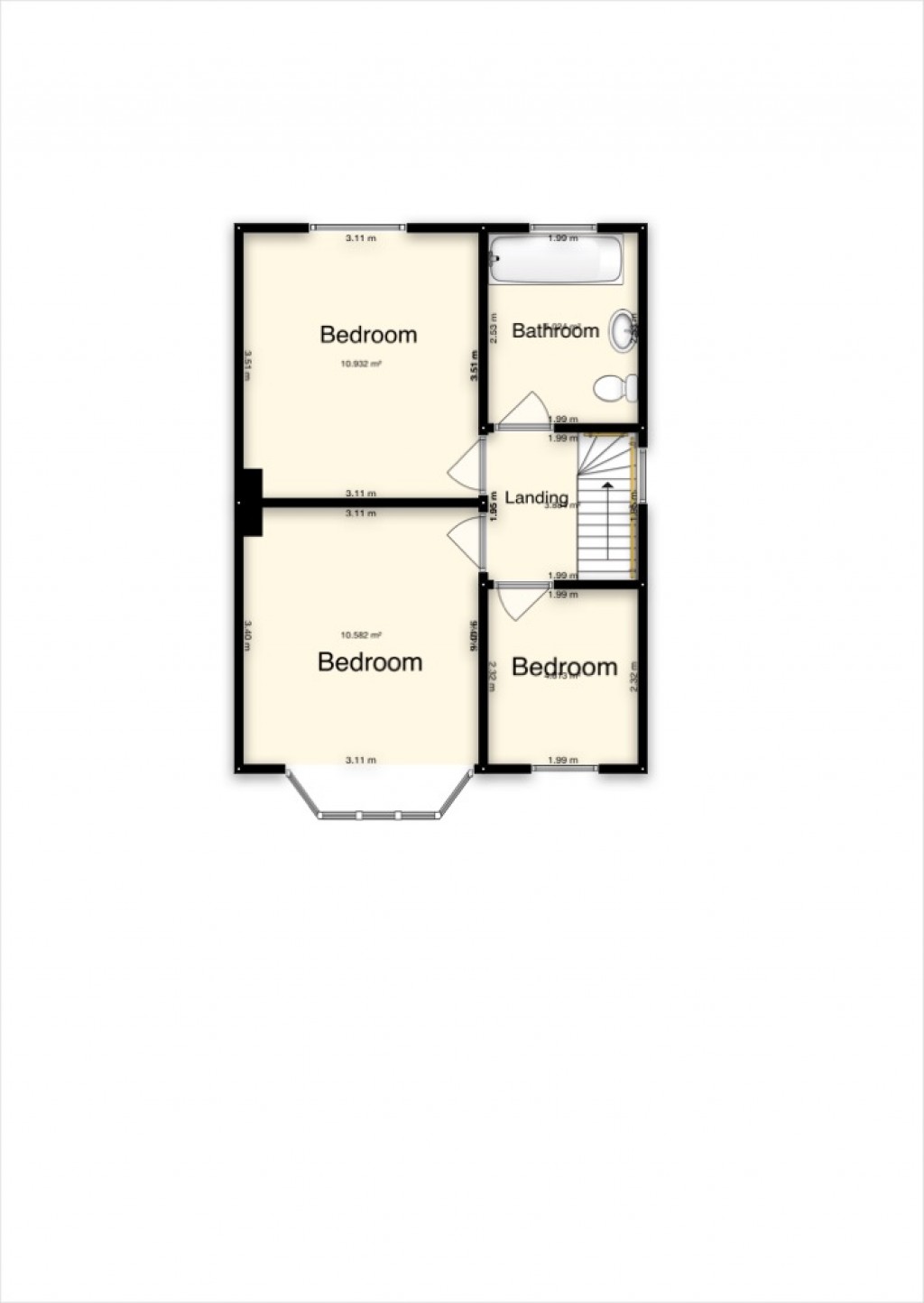Floorplans For Lyndworth Close, Headington, Oxford