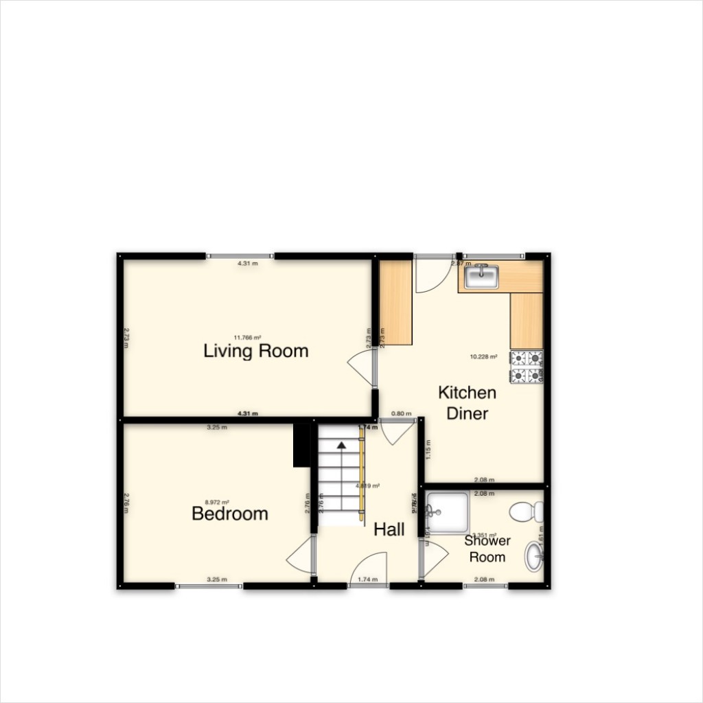 Floorplans For Girdlestone Road, Headington, Oxford