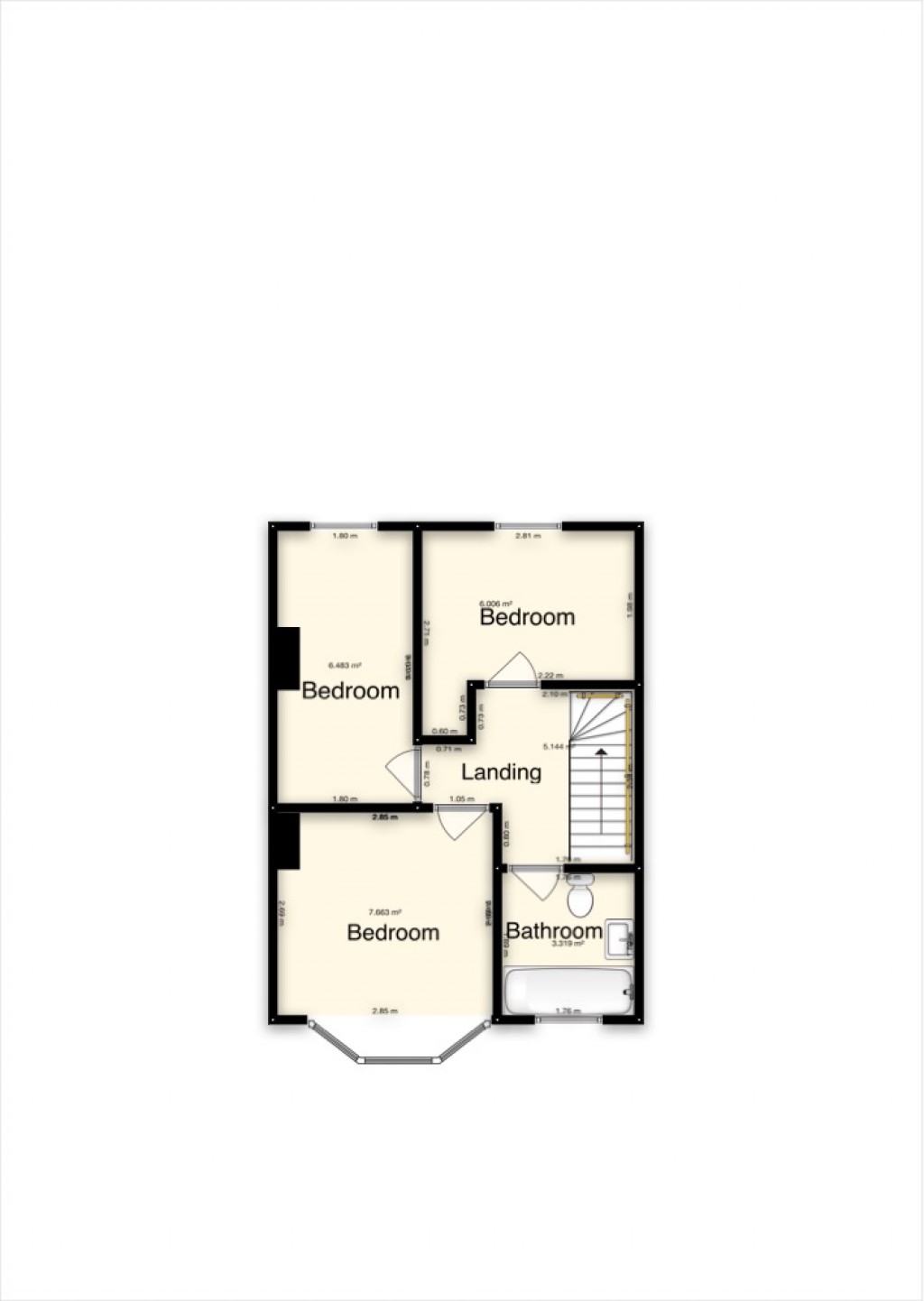 Floorplans For Ridgefield Road, Oxford