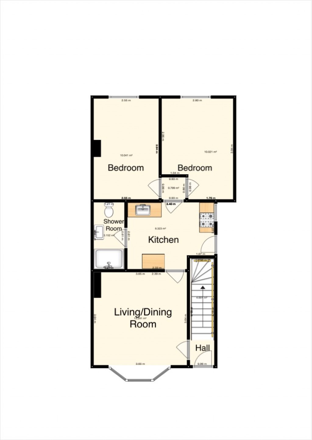 Floorplans For Ridgefield Road, Oxford