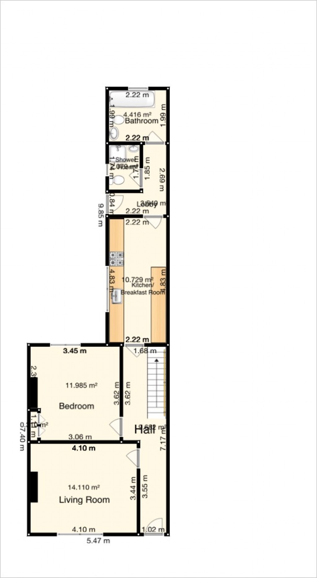 Floorplans For Rectory Road, Oxford