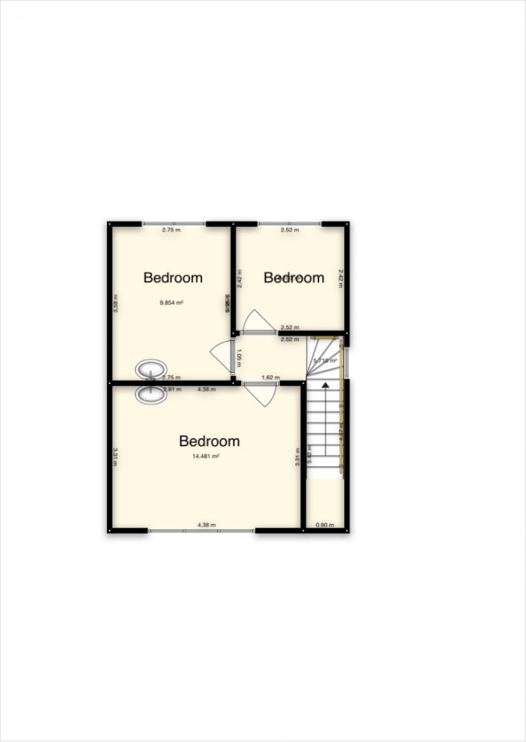 Floorplans For Tawney Street, Oxford