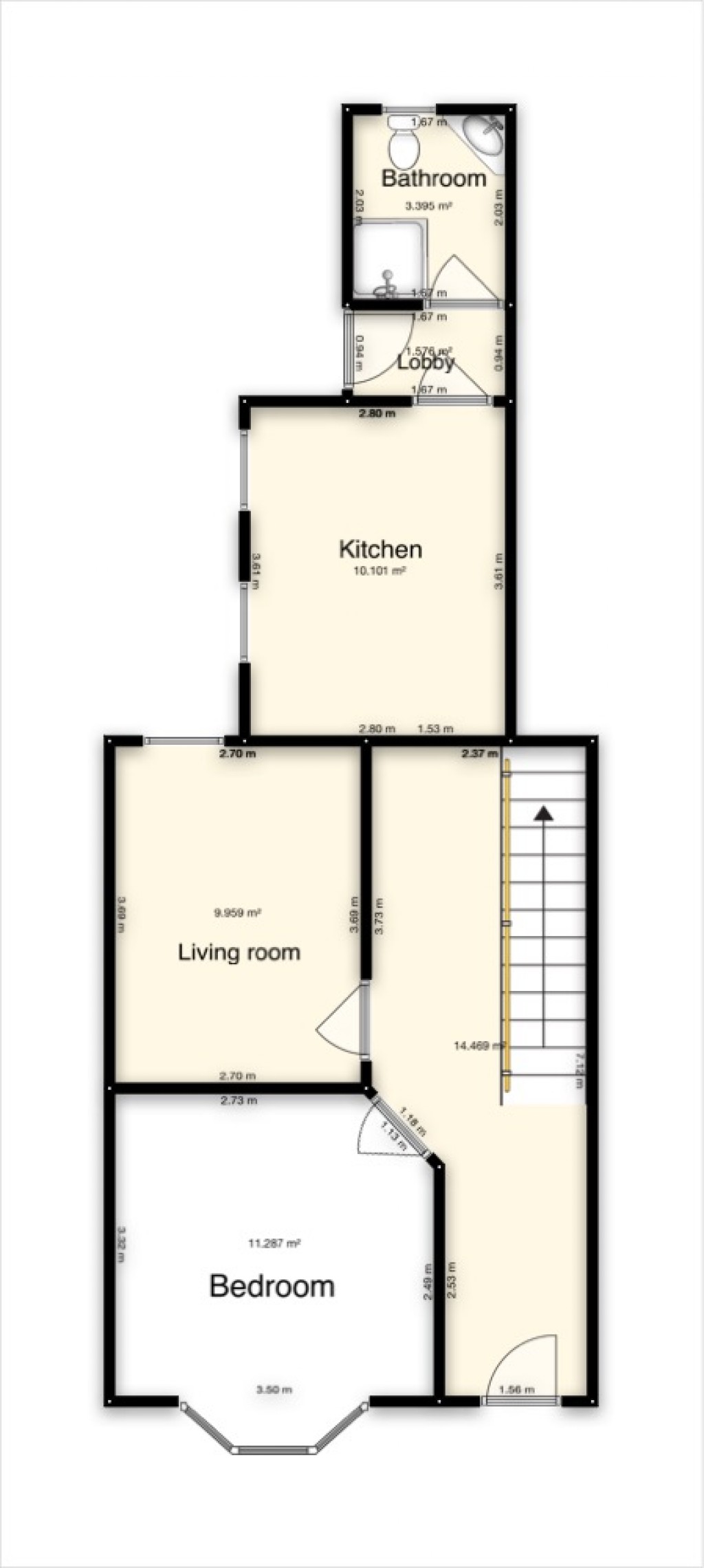 Floorplans For Windmill Road, Headington, Oxford