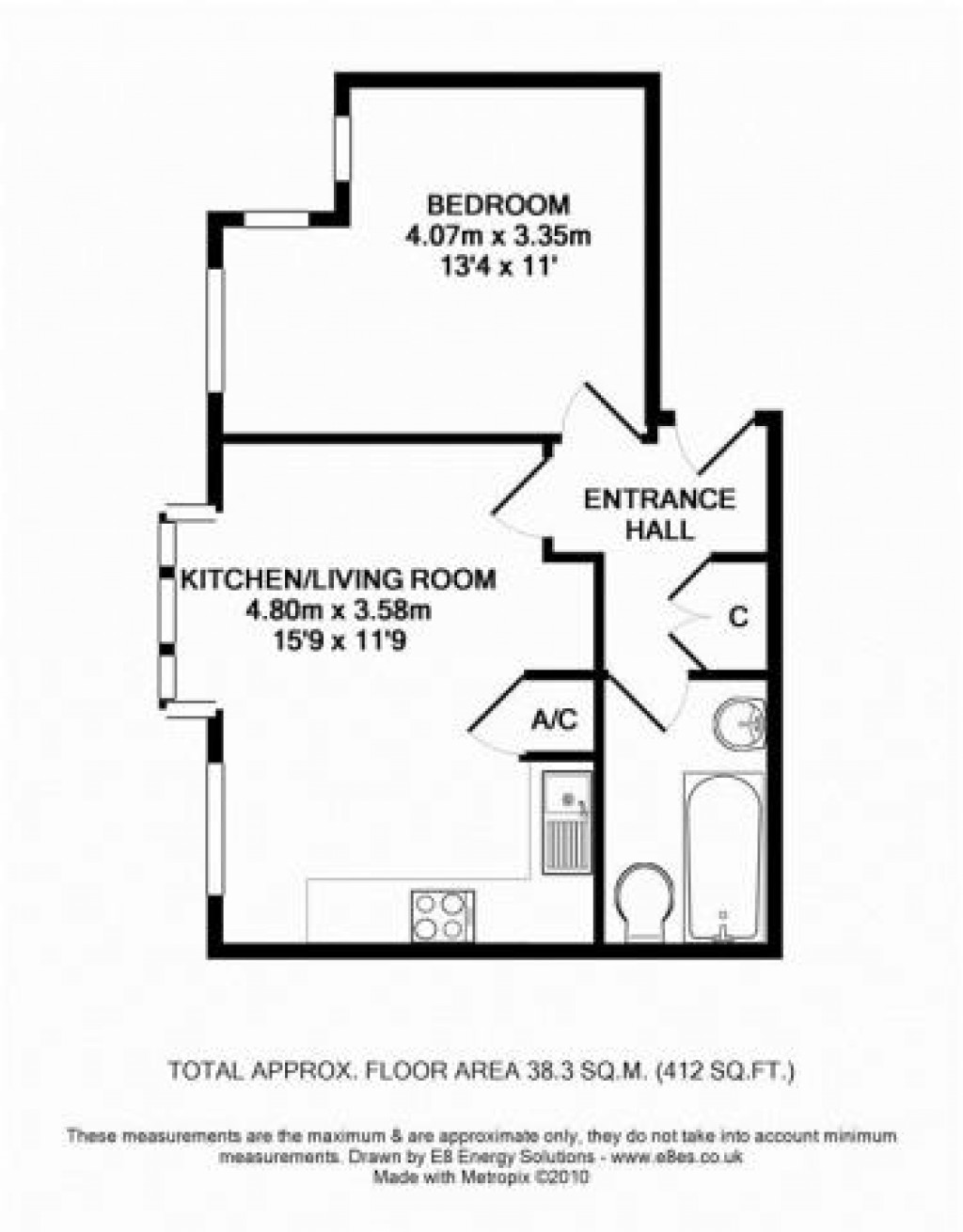 Floorplans For Beech Road, 20 Beech Road, Headington, Oxford