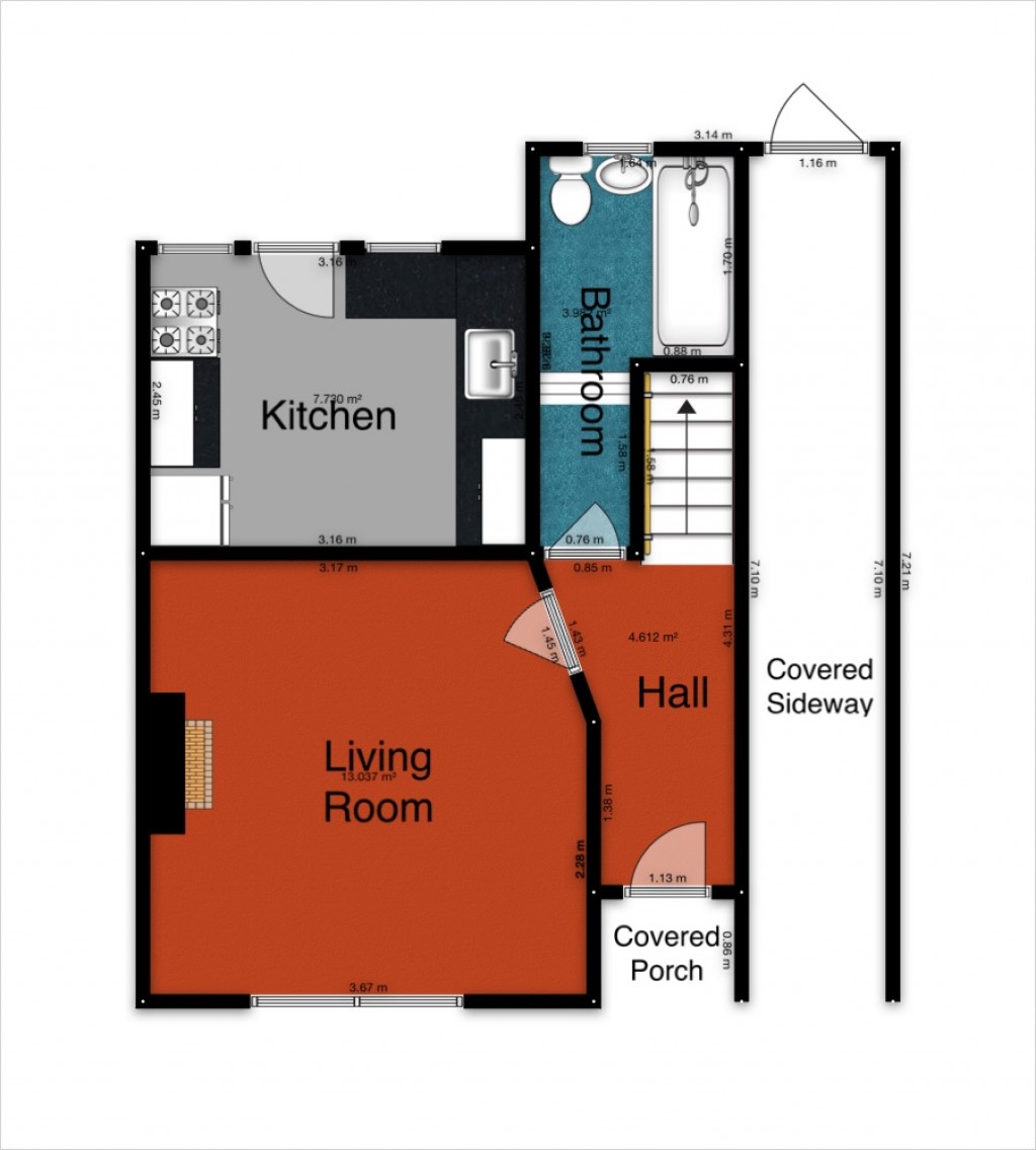 Floorplans For Abingdon Road, Oxford