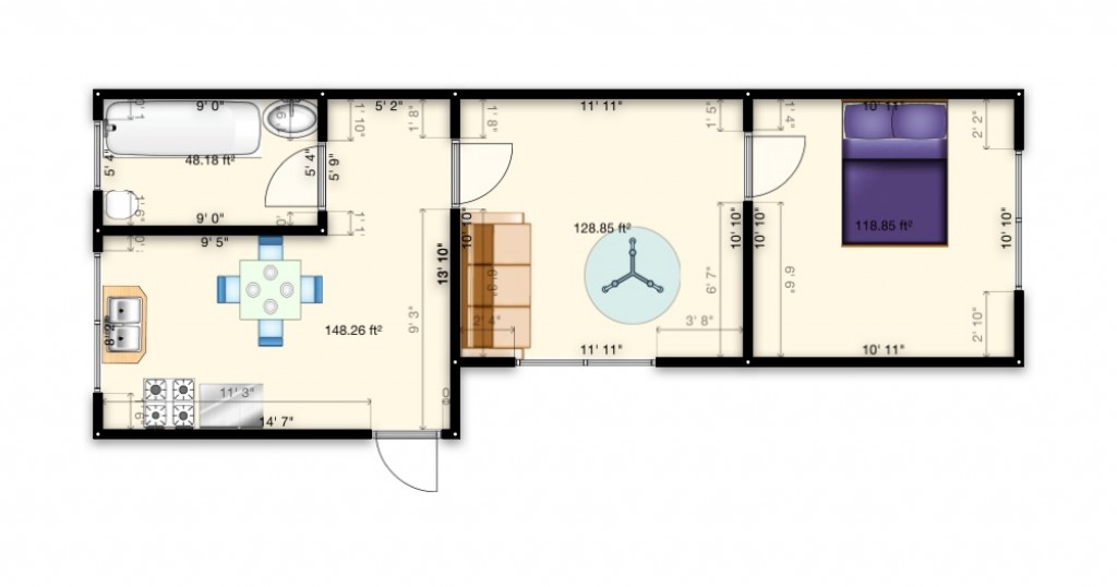 Floorplans For Salegate Lane, Oxford